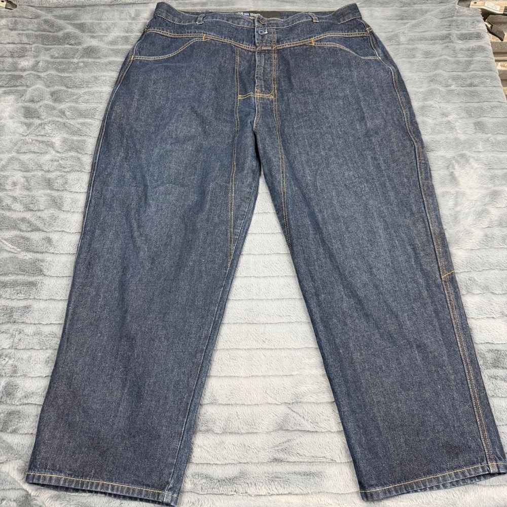 Marithe Francois Girbaud Brand X Authentic Fit Jeans Mens 42S Dark Baggy 90s